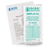 HI 70039C : 5000 µS/cm conductivity solution, Sachet (25 x 20 ml) with certificate of analysis (List