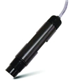 HI 6101805 : Amplified pH electrode for high temperature, with matching pin, Pt 100, 5 m cable, BNC 