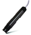 HI 6101805 : Amplified pH electrode for high temperature, with matching pin, Pt 100, 5 m cable, BNC