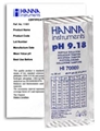 HI 70009C : pH 9.18 buffer solution @ 25°C, Sachet (25 x 20 ml), with certificate of analysis 