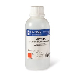 HI 7085M : NaCl solution (0.3 g/L), 0.23 L 