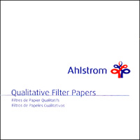F13613-15 : Qualitative Filter Paper, Grade 610, Ahlstrom, Closely equivalent to Grade No. 5, Whatman, 32.0cm, P/N: 6100-3200, 100/PK