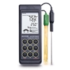 HI 9126 : Sensor Check portable pH/mV/°C waterproof meter and carrying case