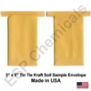 24052 Kraft Tin Tie soil sample envelope 3