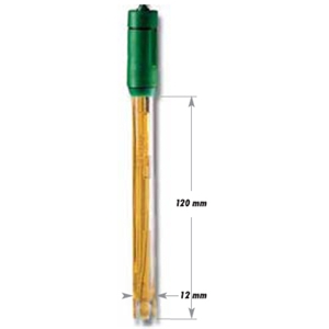 HI 1332P : pH double junction ultem electrode with pin 
