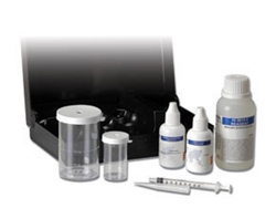 HI 38023-100 : Chlorine, Total, Iodometric method Range: 10 to 200 mg/L (ppm) Cl2 Reagent kit; 100 tests (total chlorine) 