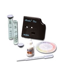 HI 38058 : pH 4-10 test kit with checker disc  (300 tests) 