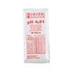 HI 70004P : pH 4.01 buffer solution @ 25°C, Sachet (25 x 20 ml) 