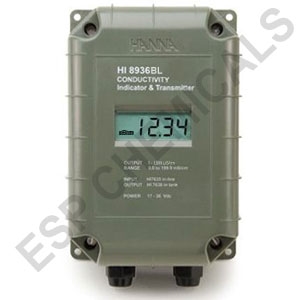 HI 8936BLN : Conductivity transmitter with LCD (0.00-19.99 mS/cm)