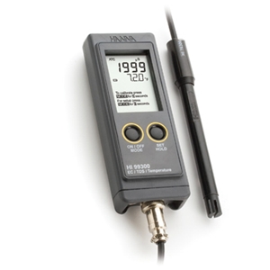 HI 99300N : Waterproof (Low Range) EC/TDS/Temperature Meter with Amperometric Technology