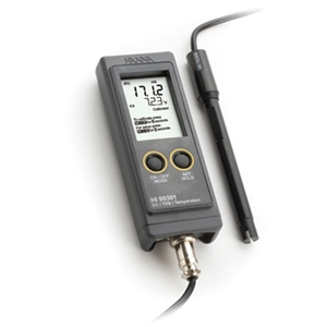 HI 99301N : Portable EC/C meter, 20.00 MS/10.00 ppt 