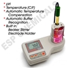HI 208 : Advanced Educational pH Meter with Stirrer and Temperature Sensor