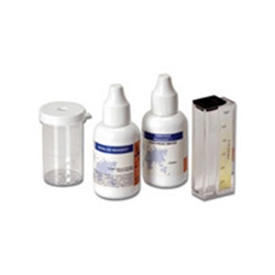 HI 38049-100 : Ammonia Fresh Water, Nessler colorimetric method Range: 0 to 3.0 mg/L (ppm) NH3-N Reagent kit; 100 tests (NH3-N fresh water) 