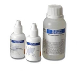 HI 3845-100 : Chromium HR, iodometric method Range: 0 to 100 mg/L (ppm) Cr6+ 100 to 1000 mg/L (ppm) Cr6+ Reagent kit; 100 tests (Cr6+ HR) 