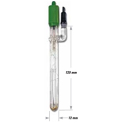 HI 5314 : Reference half cell electrode, Ag/AgCl, 3 BAR with back pressure, 4mm banana connector