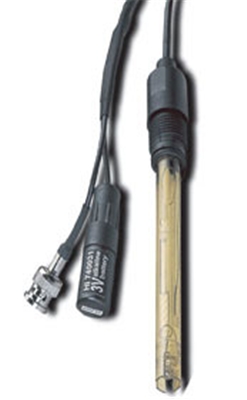 HI 6291005 : Amphel Ultem body electrode, replaceable battery, gel filled, double-cloth junction, BN