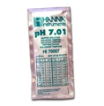 HI 70007P : pH 7.01 buffer solution @ 25°C, Sachet (25 x 20 ml) 