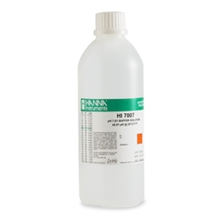 HI 7007L : pH 7.01 buffer solution @ 25ºC, Bottle, 0.46 L 
