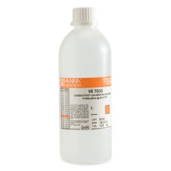 HI 7035L : 111800 µS/cm conductivity solution bottle 0.46 L 