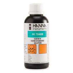 HI 70469 : 0.00188N iodine standard solution (4x250 ml) 