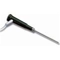 HI 762BL : General purpose/liquid probe with NTC thermistor sensor, 3.3' (1m) cable, black handle (L