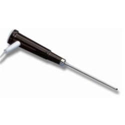 HI 765BL : General purpose/penetration probe with PTC thermistor sensor, 3.3' (1m) cable, black hand