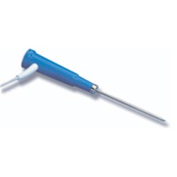 HI 765PBL : General purpose/penetration probe with PTC thermistor sensor, 3.3' (1m) cable, blue hand