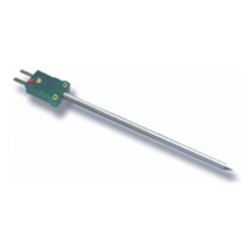 IHI 766PC : Penetration K-type thermocouple probe with stainless steel tube with detachable handle (