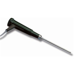 HI 768L : General purpose/liquid Pt 100 4-wire probe with 3.3" (1 m) cable 
