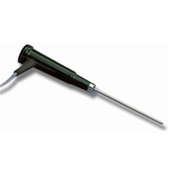 HI 768P : General purpose Pt 100 4-wire penetration probe with 3.3" (1 m) cable 