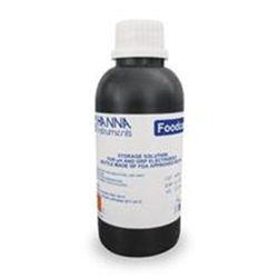 HI 80300M : Storage solution for pH /ORP electrodes, 0.23 L FDA approved bottle 