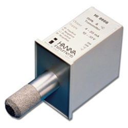 HI 8666 : RH/°C transmitter with mounting brackets