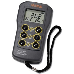 HI 93510N : Waterproof thermistor thermometer with temperature probe (List: $174)