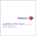 F13611-07 : Qualitative Filter Paper, Grade 237, Ahlstrom, Closely equivalent to Grade No. 3, Whatman, 11.0cm, P/N: 2370-1100, 50/PK