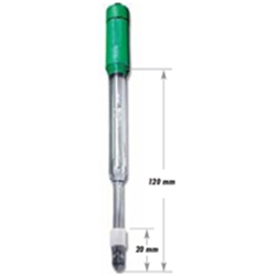 HI 5413 : Reference half cell electrode, Hg/HgCl, PTFE junction, 4mm banana connector
