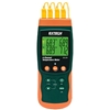 Extech SDL200 4-Channel Datalogging Thermometer (J, K, E, T, R,S) and 2-Channel datalogging with RTD (Pt100Ohm) probes
