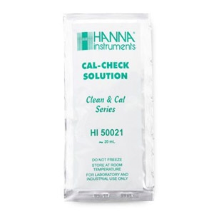 HI 50021P : Check solution, 20 mL, 25 pcs (for HI 9813-6 only) 
