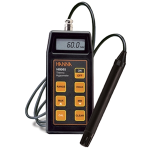 HI 9565 : Thermo-hygrometer with dew point indication and carrying case