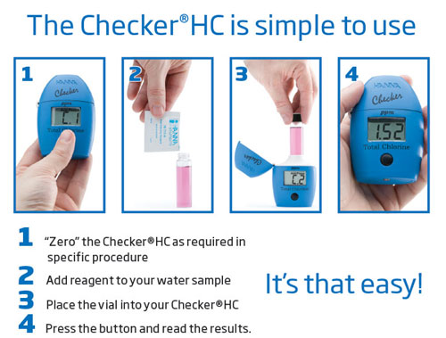 How to use Hanna Checker Handheld Colorimeter